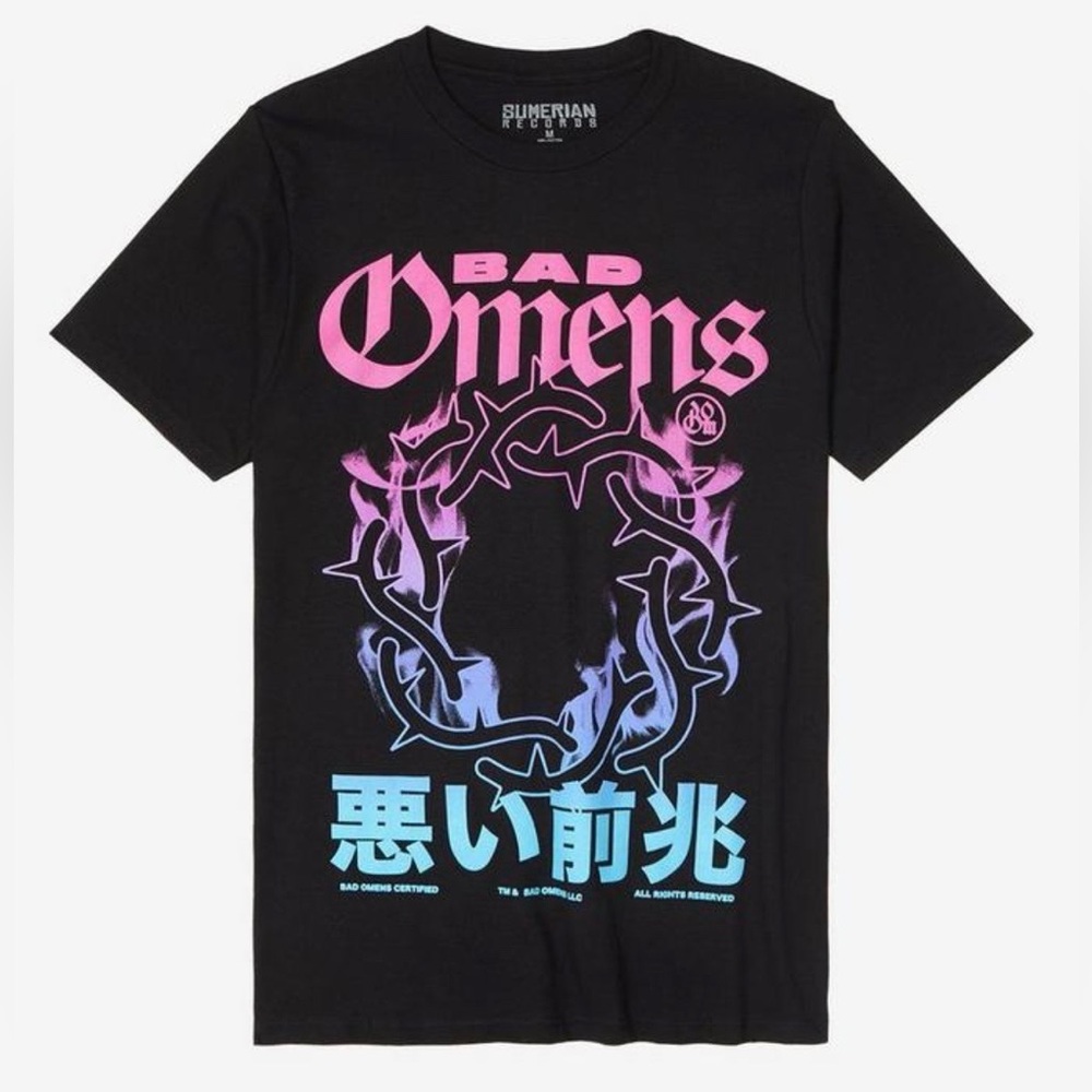 Bad omens graphic tee
